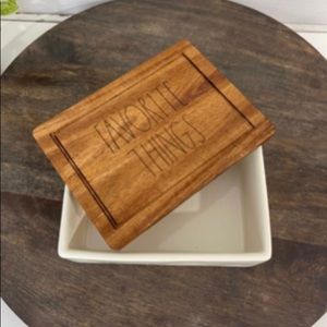 Rae Dunn FAVORITE THINGS Jewelry Box Trink…